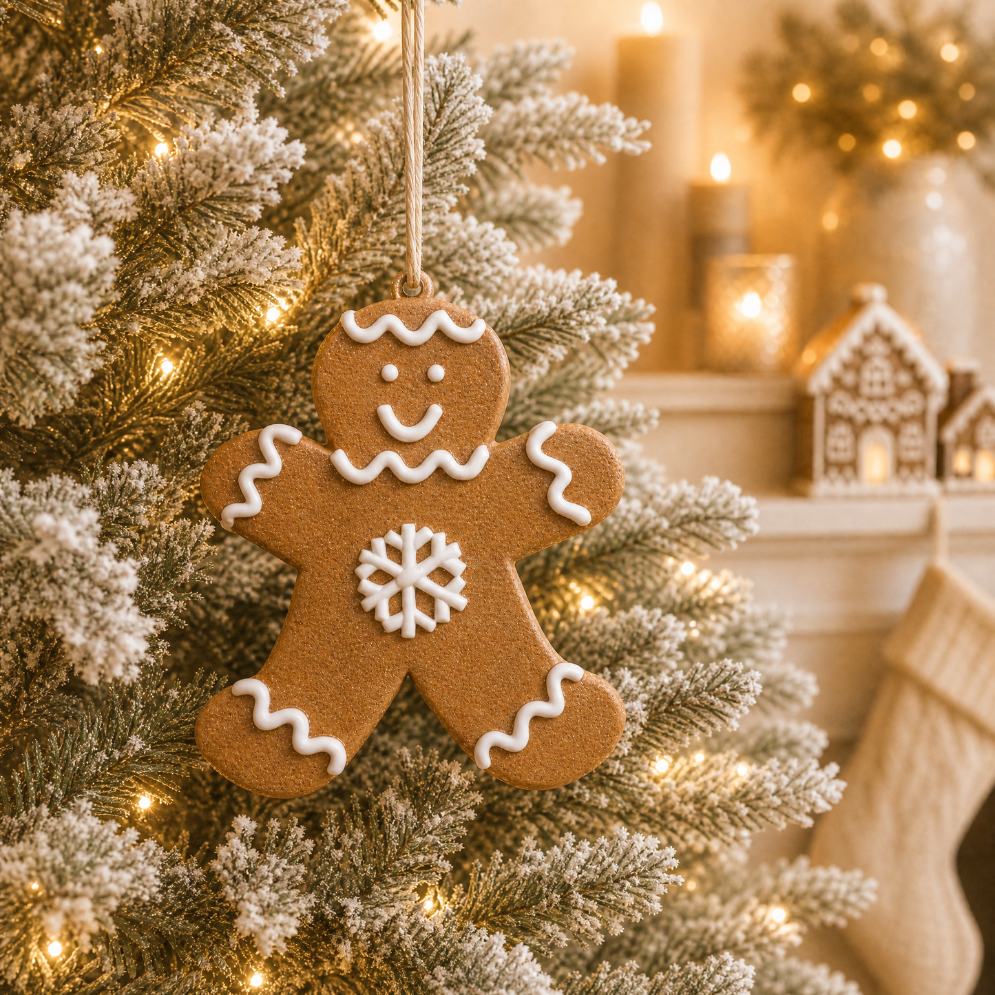 Leo Gingerbread Ornament